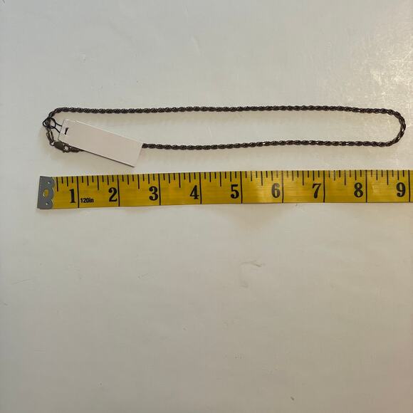 Peyote Bird Bronze Tone Sterling Silver Chain Necklace ~ New/NWT Sundance - Picture 5 of 5